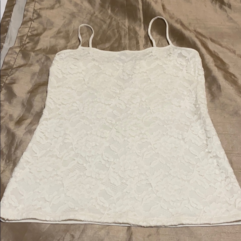 ANN TAYLOR  BODY COLOR WLITE SIZE S